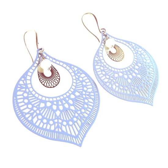 FILIGREE SUMMER BOHO BLUE PURPLE 1
