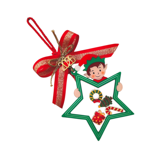 Χειροποίητο Γούρι “Αστέρι με Ξωτικό 2026”