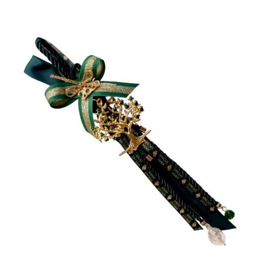 Χειροποίητο Γούρι "μεταλλικό δέντρο με σμάλτο 2026"