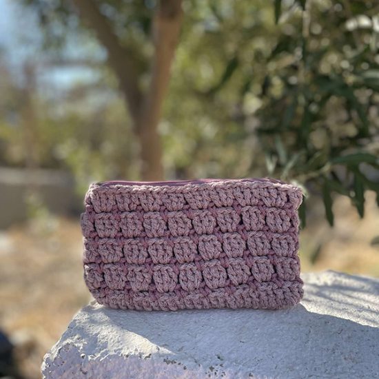 Petal Squares Pouch 1
