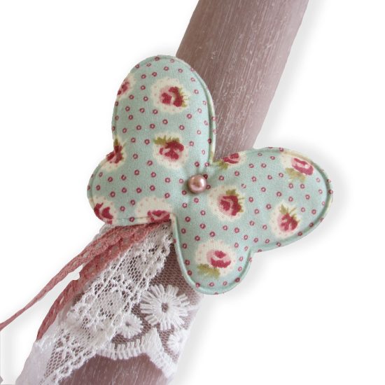 ROMANTIC BEIGE BUTTERFLY FLORAL 2