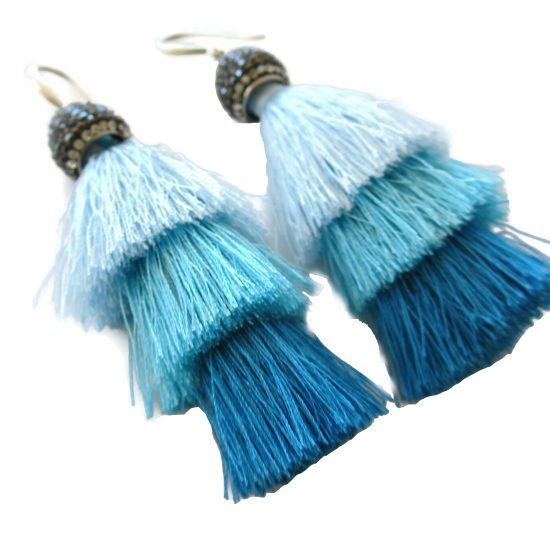 TRIPLE BLUE SWAROVSKI 2