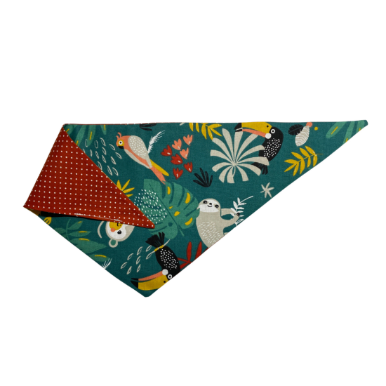 bandana-mpantana-dog-skilos-dipli-animals-zoakia-jungle-poua-polka-dots-1