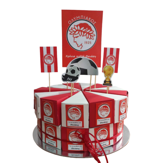 papercake football themed